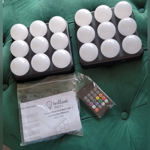 Brilliant Ideas sound reactive wall lights